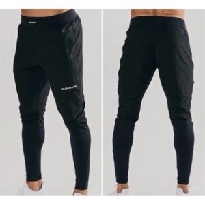 ALPHALETE Infinity Tech Vented Jogger Pants Gym Training Black Camo Mens S x 27